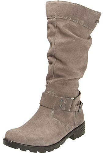 RICOSTA Riana, Stivali Alti Bambina, Grigio Meteor 464, 27 EU