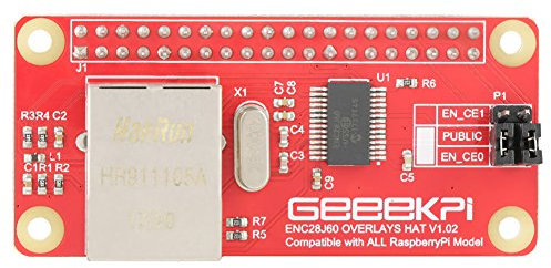 Netzwerkadapter, ENC28J60 Ethernet LAN-Netzwerkadaptermodul für Zero Board