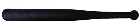 PLAYWELL Mazza da baseball corta in polipropilene nero, 50,8 cm