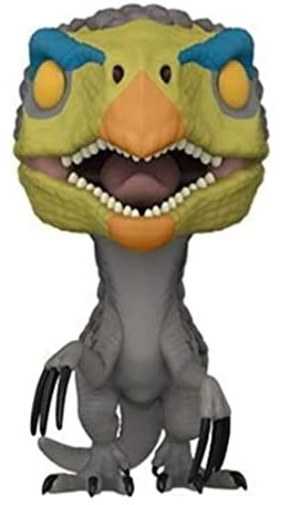 Funko Pop! Movies: JW3 - Slasher Dino - Therizinosaurus - Jurassic World 3 - Vinyl-Sammelfigur - Geschenkidee - Offizielle Handelswaren - Spielzeug Für Kinder und Erwachsene - Movies Fans