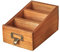 Anawakia Aufbewahrungskiste Holzkiste Holzbox Ordnungsbox Vintage Dekokiste Schreibtisch Organizer aus Holz Stifteköcher Retro Stifteköcher aus Holz Tisch Organizer