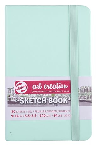 Talens Art Creation Skizzenbuch, 80 Blatt, 9 x 14 cm, Fresh Mint