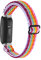Gimuk Elastisches Armband kompatibel mit Fitbit Inspire 2/Inspire/Inspire HR/Ace 2/Ace 3, Damen Herren, weiches, atmungsaktives Nylongewebe, Sport-Ersatzarmband, dehnbares Armband, Nylon (Regenbogen)