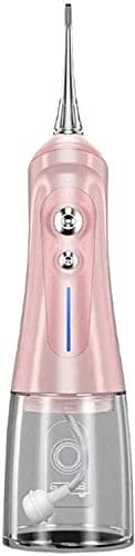 ARTSZY Limpiador de Dientes Agua Dental Flosser Inalámbrico, Portátil Inalámbrico Impermeable Agua Flossers for Dientes con 6 Modos y Carga USB, Boquilla Giratoria de 360°, for Limpieza de Dientes