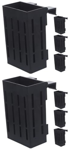 Sosoport 8 STK Pflanzenständer für Aquarien großer Hamsterkäfig lebender pflanzenhalter für Aquarium Pflanzenhalter für Aquarien Aquarium pflanzenhalter Kleiderbügel aus Kunststoff Anlage