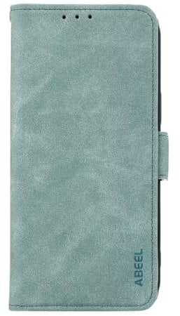 Samsung Galaxy A12 Case, Card Holder Slots Strap TPU Interior Protective Wallet Phone Case,Stand PU Leather Folio Flip Cases Cover for Samsung Galaxy A12,Light Green