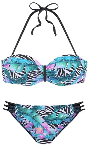 VIVANCE Damen Bügel-Bandeau-Bikini