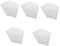 DECHOUS 5 Sätze Kaltlaminierfolie Abnehmbare Aufkleber Hängend Gepolstert Flash-Aufkleber Weiden Trendy Wasserfeste Aufkleber Abschlussball Vakuum Griff Fix PVC Selbstklebend 30 Stück * 5