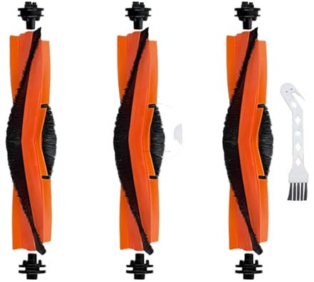 Tbrov Accesorios compatibles con Xiaomi Robot Vacuum X10 B102GL Robot Vacuum Cleaner Repuestos Kit de reemplazo Cepillo Principal Filtro HEPA Mop Pads(M Brush)