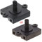 B3200 Rotary 4 Position 3 Speed Heater Blower Fan Control Knob Push Button On Off Momentary Led Control Rocker Lever Handle Start Stop Dimmer Detector