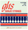 GHS 190 Jeu de cordes acier pour Banjo
