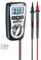 LASERLINER - MultiMeter-Pocket - Multimeter - Spannungs- und Strommessung - CAT III 1000V - Vollgeschützt - Hohe Qualitätsgenauigkeit - Eingebaute Taschenlampe - Robust und praktisch, Schwarz
