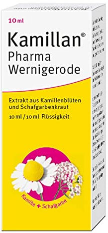 Kamillan Pharma Wernigerode 10 ml – Natürliche Pflanzenkraft aus Kamille und Schafgarbe für Haut, Schleimhäute und Magen-Darm-Beschwerden