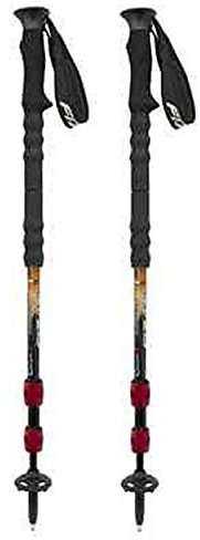 Fizan Tourenskistöck Wanderstöcke Broad Peak 3 64 bis 140 cm verstellbar 1 Paar