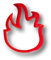 Arbi Design Ausstechform Feuerflamme (2,5 cm)