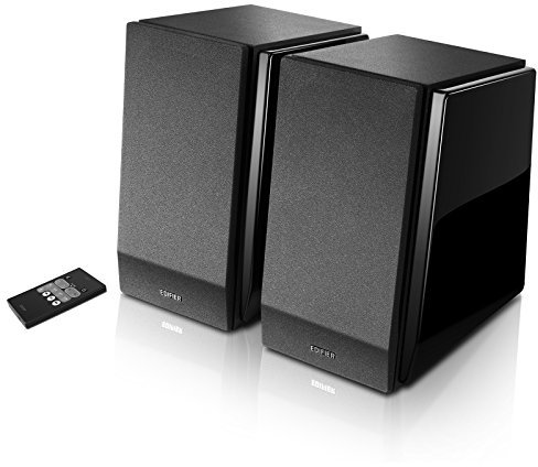Edifier R1850DB Aktiv-Regallautsprecher mit Bluetooth- und optischem Eingang - 2.0 Studio-Monitorlautsprecher - Eingebauter Verstärker mit Subwoofer-Ausgang