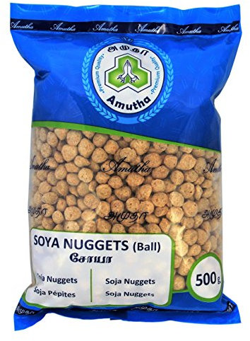 [ 500g ] Amutha Soya Nuggets (Ball) / Fleisch Alternative / Soja Kugeln