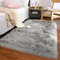 HLZDH Faux Lammfell Schaffell Teppich Kunstfell Dekofell in Super weich Lammfellimitat Teppich Longhair Fell Optik Nachahmung Wolle Bettvorleger Sofa Matte (Rechteckig Grau, 75 x 120 cm)