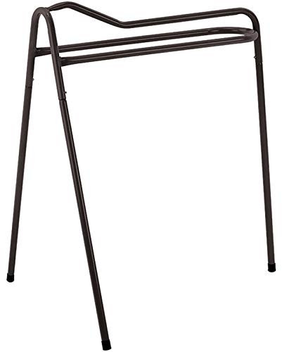 Perry Equestrian 539-0000BK Nr. 539 zusammenklappbarer/tragbarer Sattelständer, Schwarz, Einheitsgröße