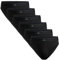 DANISH ENDURANCE Lot de 3 ou 6 Slips en Coton Stretch,Ultra Doux et Confortable, Respirant, pour Homme, Noir - Lot de 6, X-Large