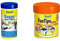 Tetra Guppy Mini Flakes, ausgewogenes, nährstoffreiches Flockenfutter für Guppies, Verschiedene Sorten & FunTips Tablets, Haft Futtertabletten als Hauptfutter für alle Zierfische, Verschiedene Größen