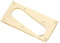Gitarren-Single-Coil-Pickup-Montagering Humbucker-Abdeckplattenringe für E-Gitarren (Golden)