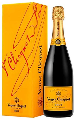 VEUVE CLICQUOT Brut Yellow Label - Champagne AOC - BOX - 750ml - DE