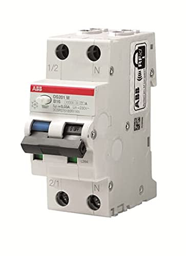 Disjoncteur commutateur DS200M 1p + N C 16A AC 10 kA 30mA (Référence : 2CSR275080R1164)