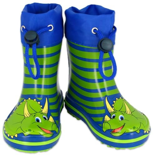 Beck Topsi, Stivali in Gomma Bimbo 0-24, Blu, 19 EU