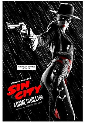 HDTS Movie Sin City 1 Leinwand-Poster, Wandkunst, Dekoration, Bild, Gemälde für Wohnzimmer, Schlafzimmer, Dekoration, Rahmen: 40 x 60 cm