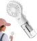 TAYSTE Misting Fan,Battery Operated Small Handheld Fan With Mist Spray - Sprayer Fan Small Fan Face Steamer for Home Travel Outdoors