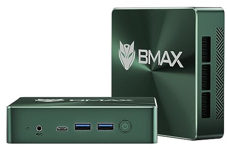 Bmax Mini PC B6 Plus Intel i3-1000NG4 (up to 3.2Ghz 2C/4T), 12GB LPDDR4 2133MHz 512GB NVME SSD Mini Desktop Computers, WiFi5, BT4.2, Support 4K Triple Display Output, HDMIx2, Full Features Type-Cx1
