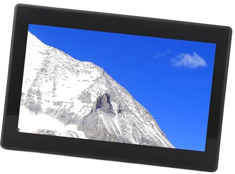 Jectse Mini Moniteur à écran Tactile Portable de 8 Pouces, écran IP65 étanche 1280x720 IPS Petit Moniteur HDMI écran de Vue Arrière de Voiture pour PC Portable (Prise UE)