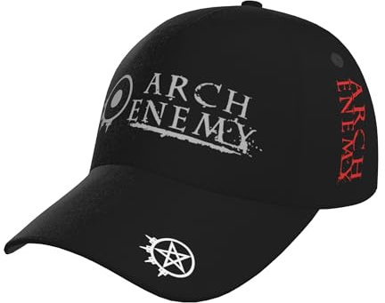 Arch Herren Enemy Schwarz Baseball Cap Unisex Damen Kappe Verstellbare Basecap Outdoor Mützen Baseballkappe Für Männer Frauen