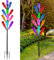 Therwen 12 Wine Bottle Tree 5.25 ft Garden Decorative Holder for Outdoor Artificial Wedding Bridal Shower Graduation Party Decoration