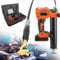 LSBHPPD Cordless Electric Grease Gun,20v Cordless Electric Grease Gun, Rechargeable Lithium Battery Electric Grease Machine High Pressure Lubricating Oil Refueling Tool,2Batteries