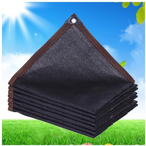 GYUEZX Voile d'ombrage rectangulaire, 6 x 8 m, imperméable, Filet d'ombrage, 50 à 65% de Protection Anti-UV - Respirant, rafraîchissant - pour Serre, Jardin, Balcon, Piscine et terrasse