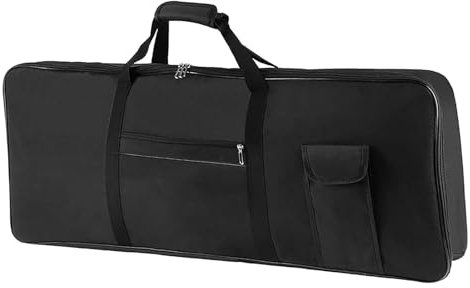 Generic 76 tasten Keyboardtasche Elektrisches Keyboard Klavier Gigbag Keyboardtasche für den Außenbereich