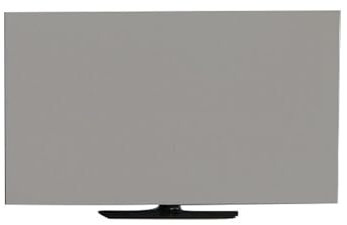 LVYUDS Elastischer Stoff Tv Abdeckung All-Inclusive Design, Anwendbar 32-75 Zoll Staubdicht Tv Hülle, Reine Farbe Einfache Dekoration(Light Gray,43-46 inches)
