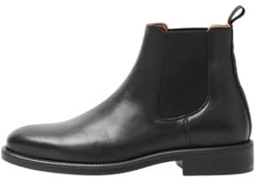 Selected Homme Herren Slhjoseph Leather Chelsea Boot Noos, Black, 40 EU