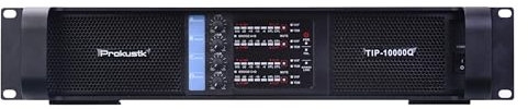 Prokustk TIP10000Q - Amplificador de potencia profesional, 4 canales, 1350 W, 8 ohmios, para DJ PA Line Array Subwoofer Disipador de calor de cobre