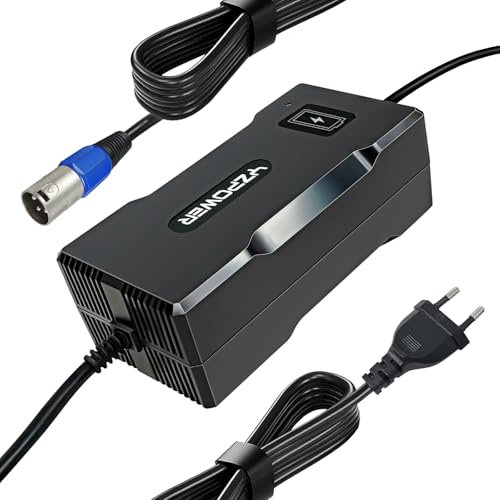 YZPOWER ebike ladegerät 48v,54.6v 4a Schnellladegerät für Scooter e-Bike 48v Lithium akku XLR 3 Pin stecker