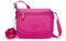 Kipling Sabian - Borsa a tracolla, Fucsia incandescente, 7.75''L x 5.75''H x 3.25''D
