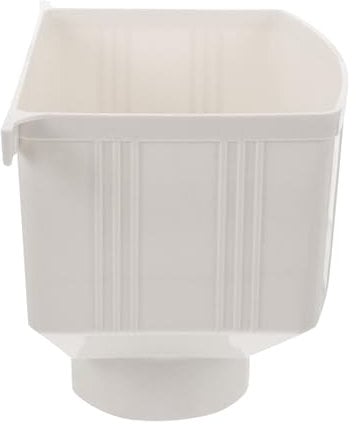 CRILSTYLEO Regenrinne Fallrohr Spritzschutz Dachrinnen-fallrohrsieb Einfach Zu Installierender Regenverbinder