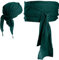 SATINIOR Halloween-Piratenkostüm-Zubehör, Mittelalter-Kostüm, Bandana, Kopftuch, Schärpe, Gürtel für Damen und Herren, Dunkelgrün, Einheitsgröße