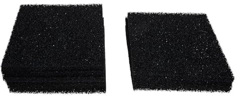 Fibra Filtro Deodorante per 10 Pezzi Nero Bidone per Casa | Assorbe Odori del Cestino, Accessorio per Ufficio e Casa, Confezione da 10 Pezzi, Colore Nero