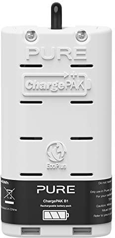Pure ChargePAK B1 wiederaufladbarer Akku für Pure One Mini Serie und Evoke D1/D2/H2/H3 (für mobilen Musikgenuss, Lithium-Ionen Batterie, 4200 mAh, 20 Stunden Akkulaufzeit)