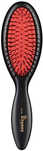 Altesse Haarbürste mit Nylonborsten ohne Nylonstifte, 7-reihig, 1 Stück