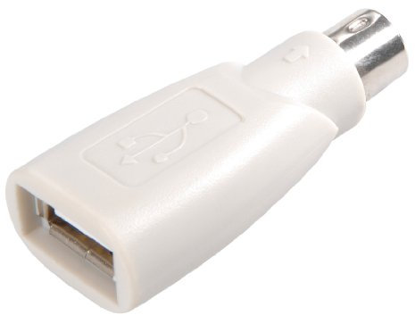 Vivanco USB Adapter, USB A Kupplung <-> PS/2 Stecker