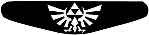 Decus-Shop Play Station PS4 Lightbar Sticker Aufkleber Zelda (schwarz)